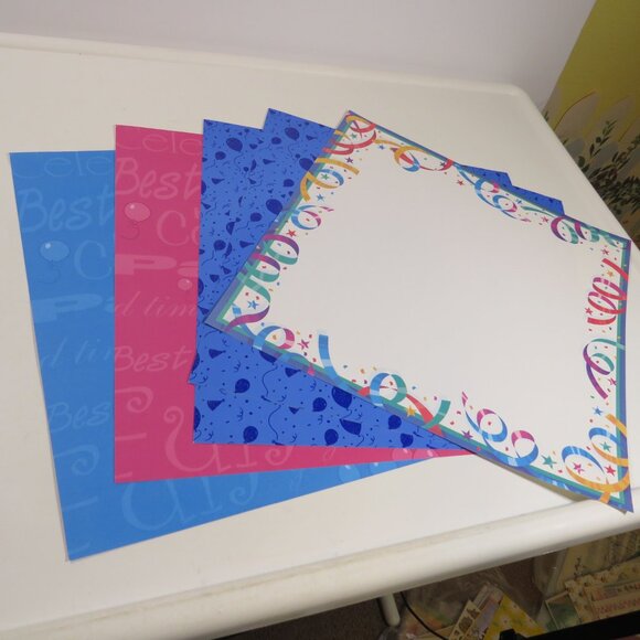 Warm Colors Scrapbook 12x12" pages 30+ pages total - Picture 6 of 8